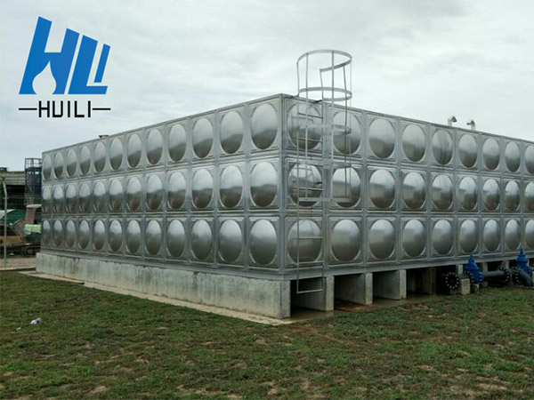 出口文萊12*12*3不銹鋼316焊接水箱工程